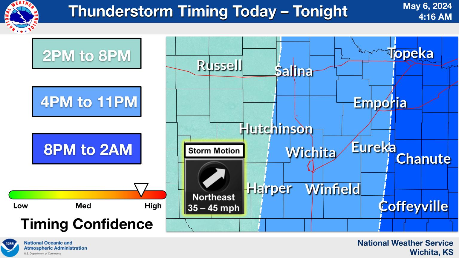Bartlesville Radio » News » High Risk for Severe Weather Increases